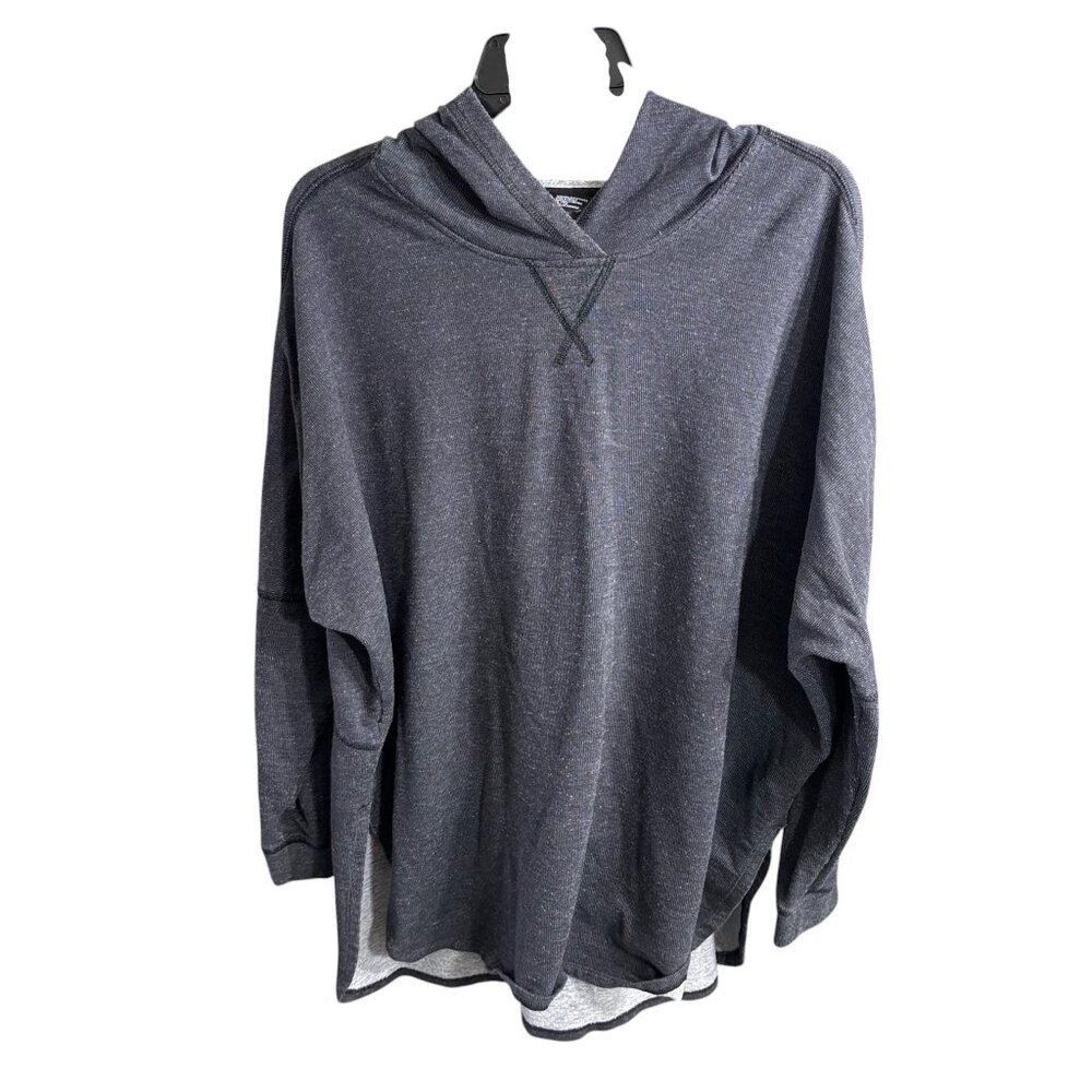 North Face Jersey Hoodie Gray Size XL